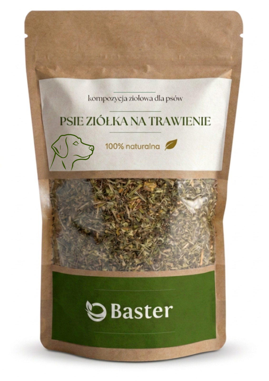 Opakowanie Psich Ziółek na trawienie.